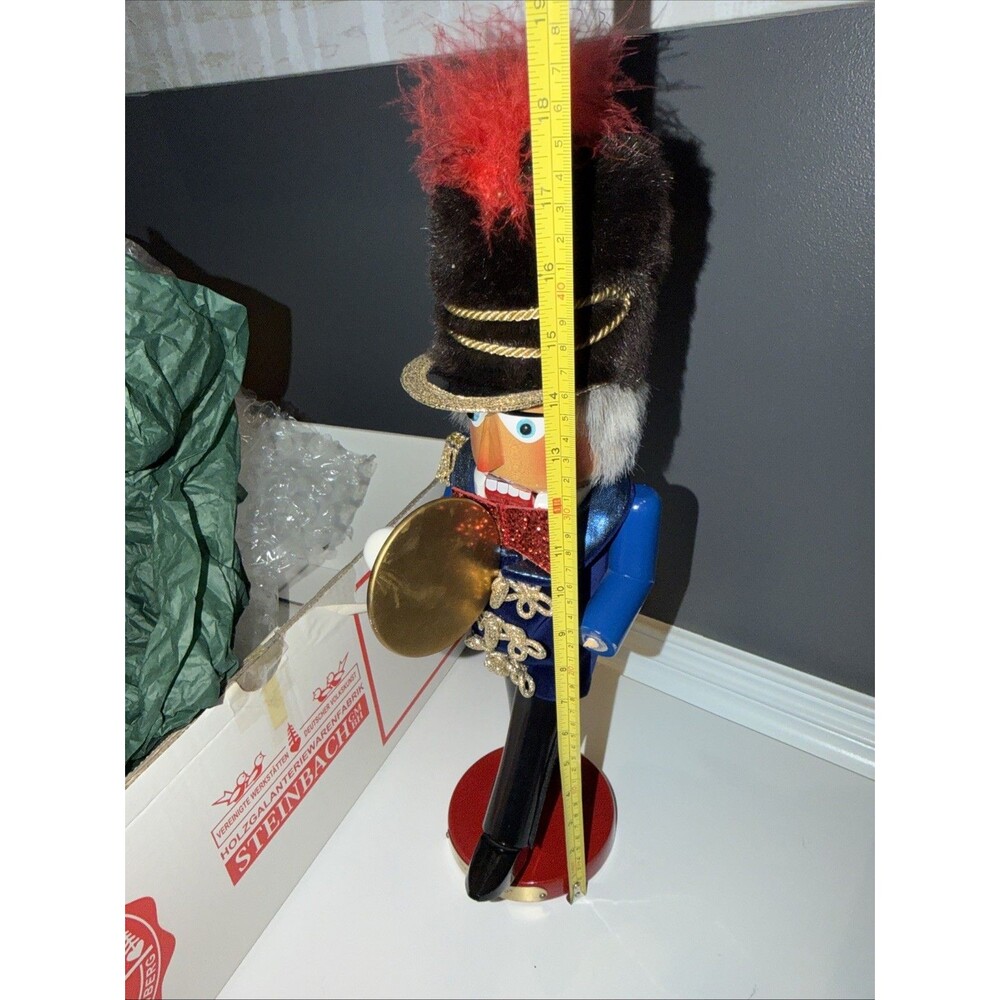 Steinbach Club Ring Máster, Nutcracker With Tag And Box -  Missing Cymbal READ - Picture 12 of 15